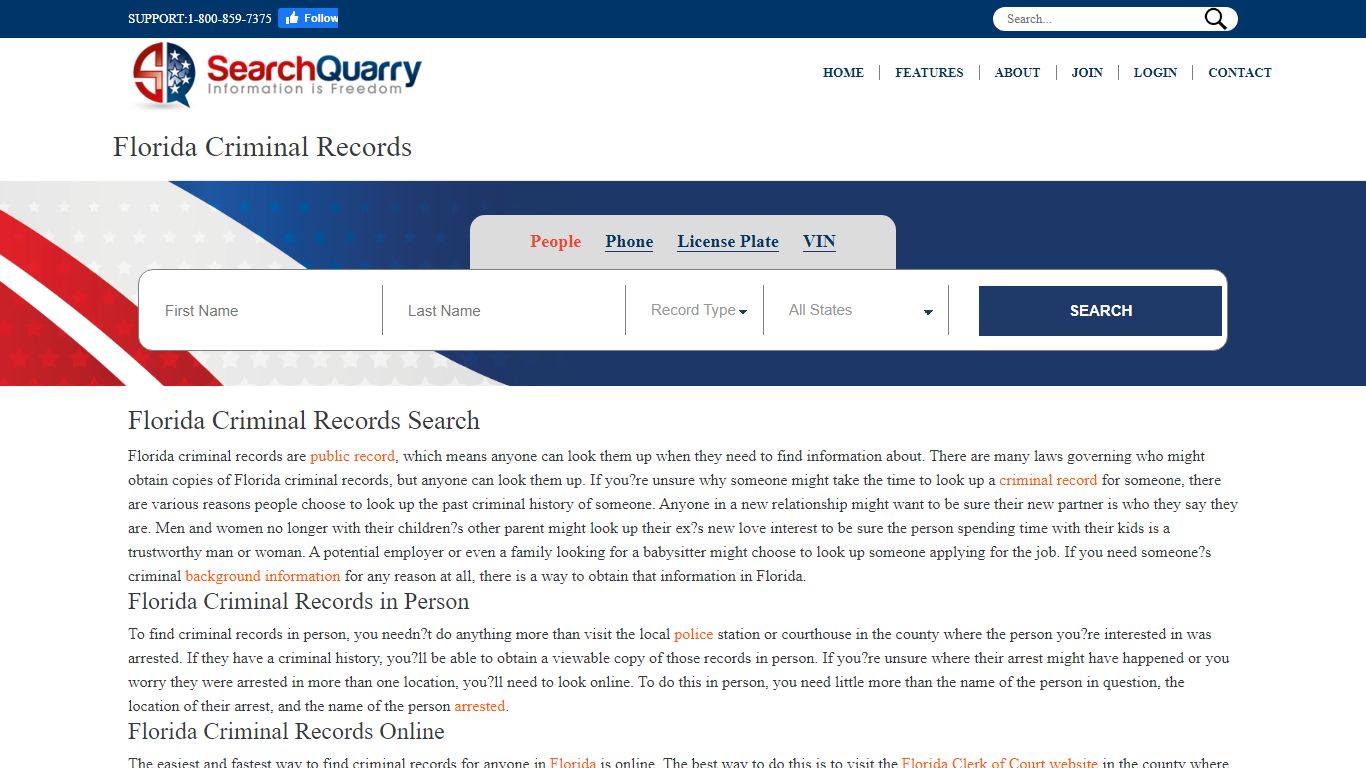 Free Florida Criminal Records | Enter a Name & View ... - SearchQuarry